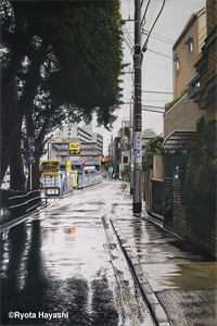 天价玉米随雨水铺满了道路齐明山易欢