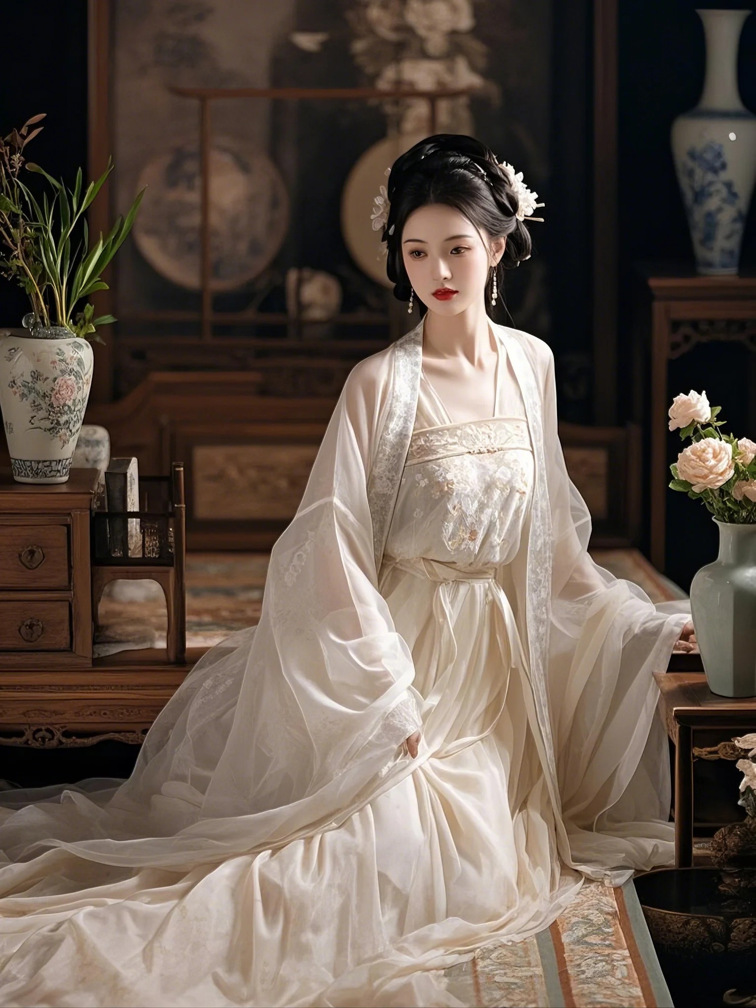 一枕月凉墨痕浅(段染月闻川)