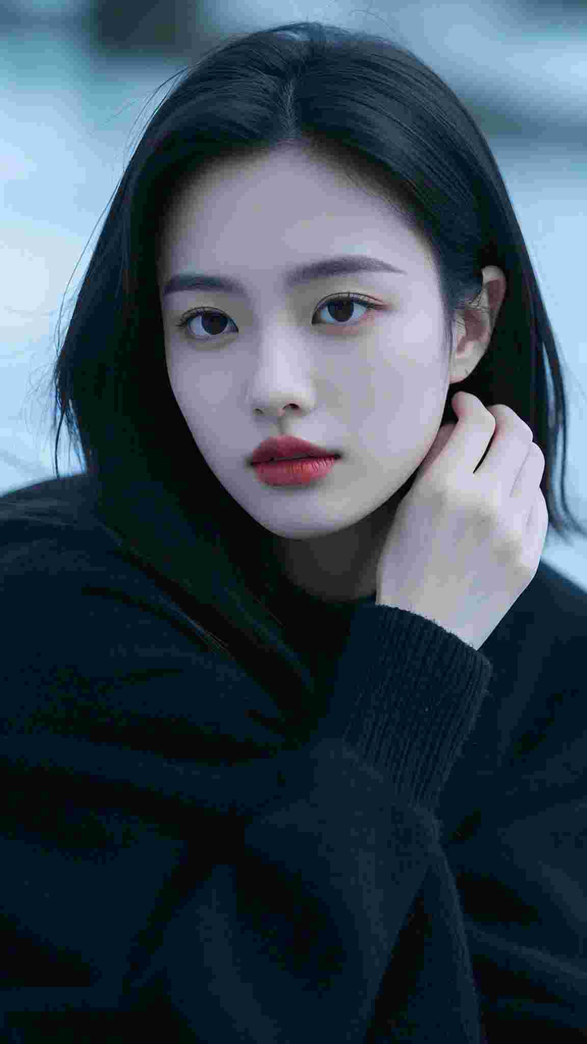 水仙辞镜月如霜